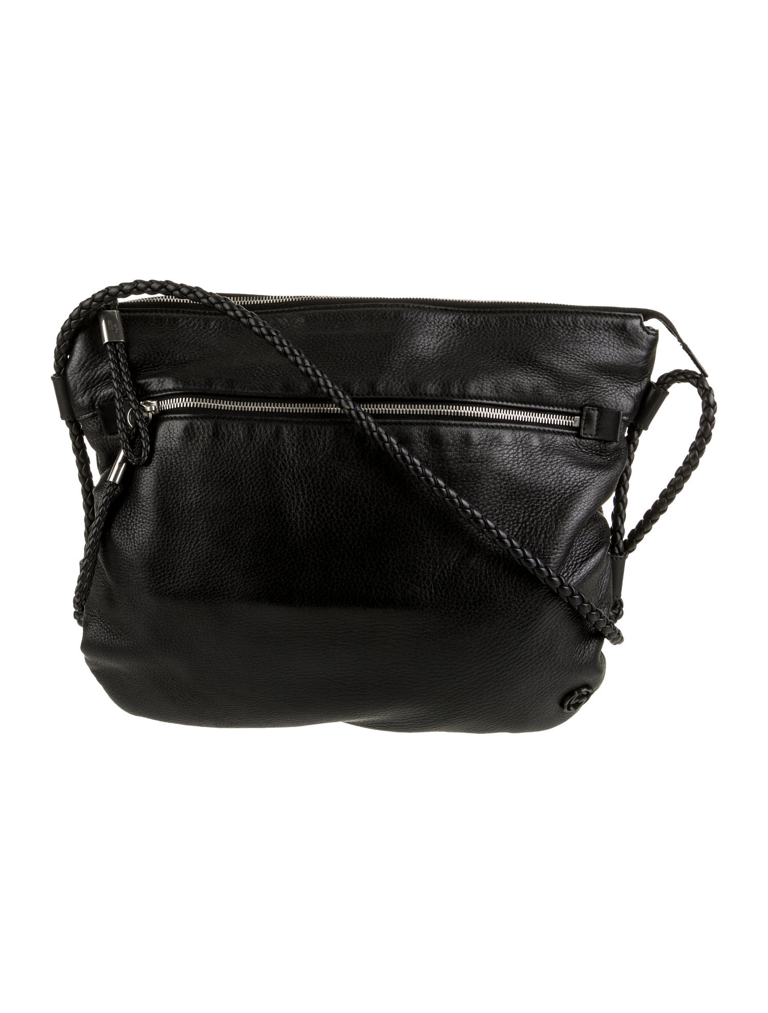 Gucci Leather Messenger Bag