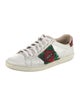 Gucci Web Accent Leather Sneakers
