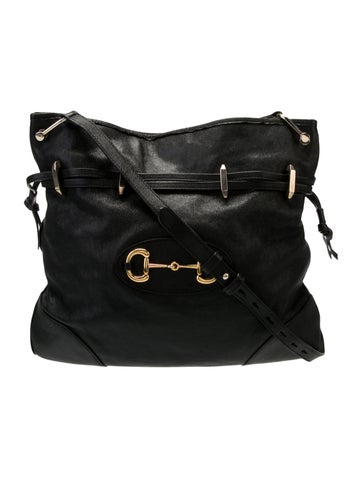Gucci Crossbody Bags Leather Horsebit 1955