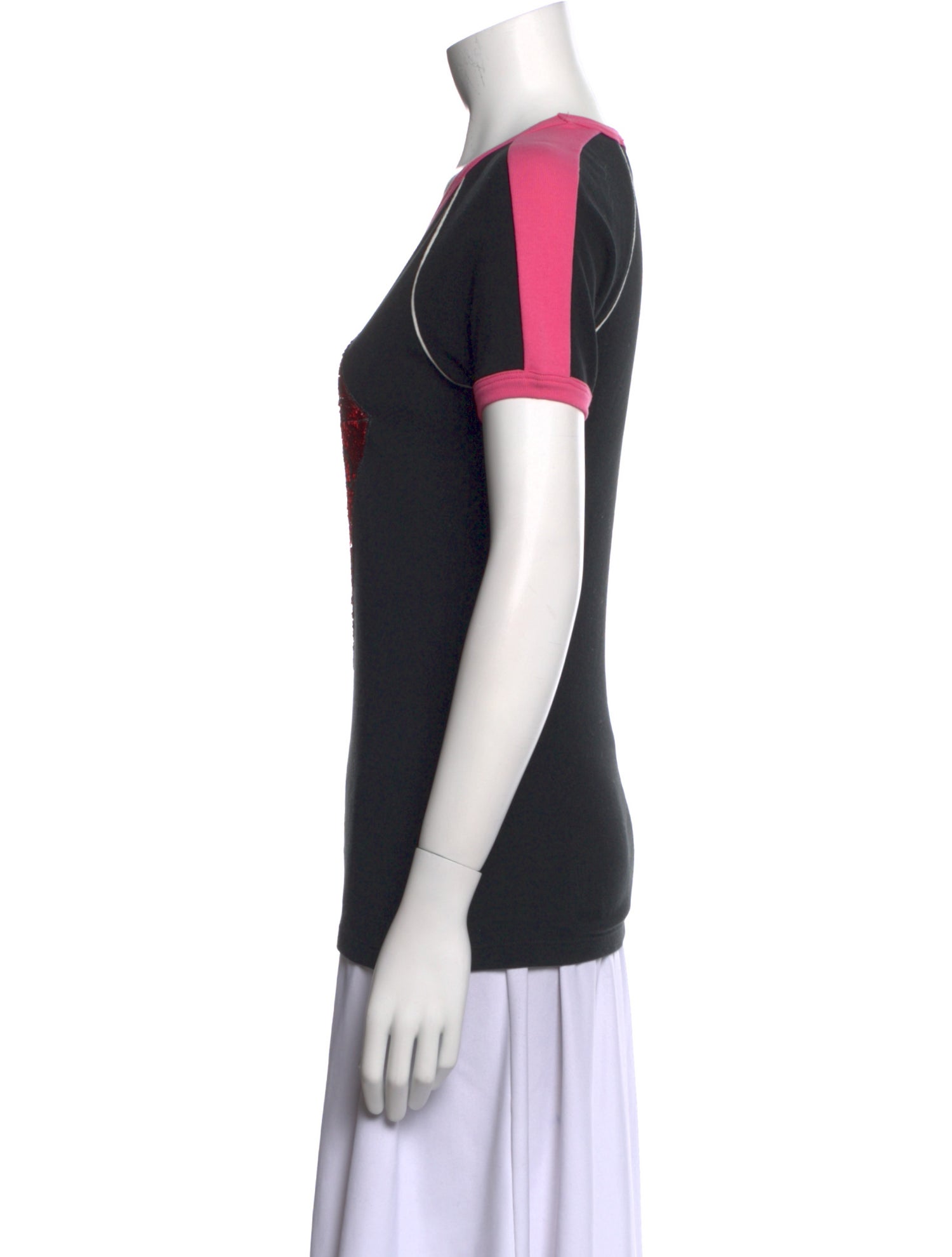 Gucci Graphic Print Crew Neck T-Shirt