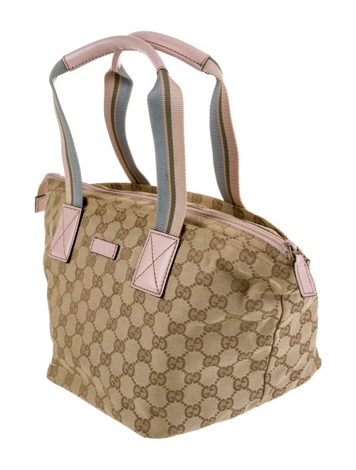 Gucci GG Canvas Top Handle Bag