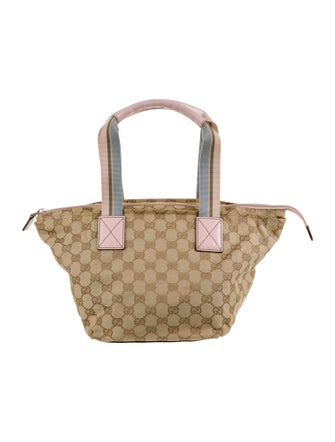 Gucci GG Canvas Top Handle Bag