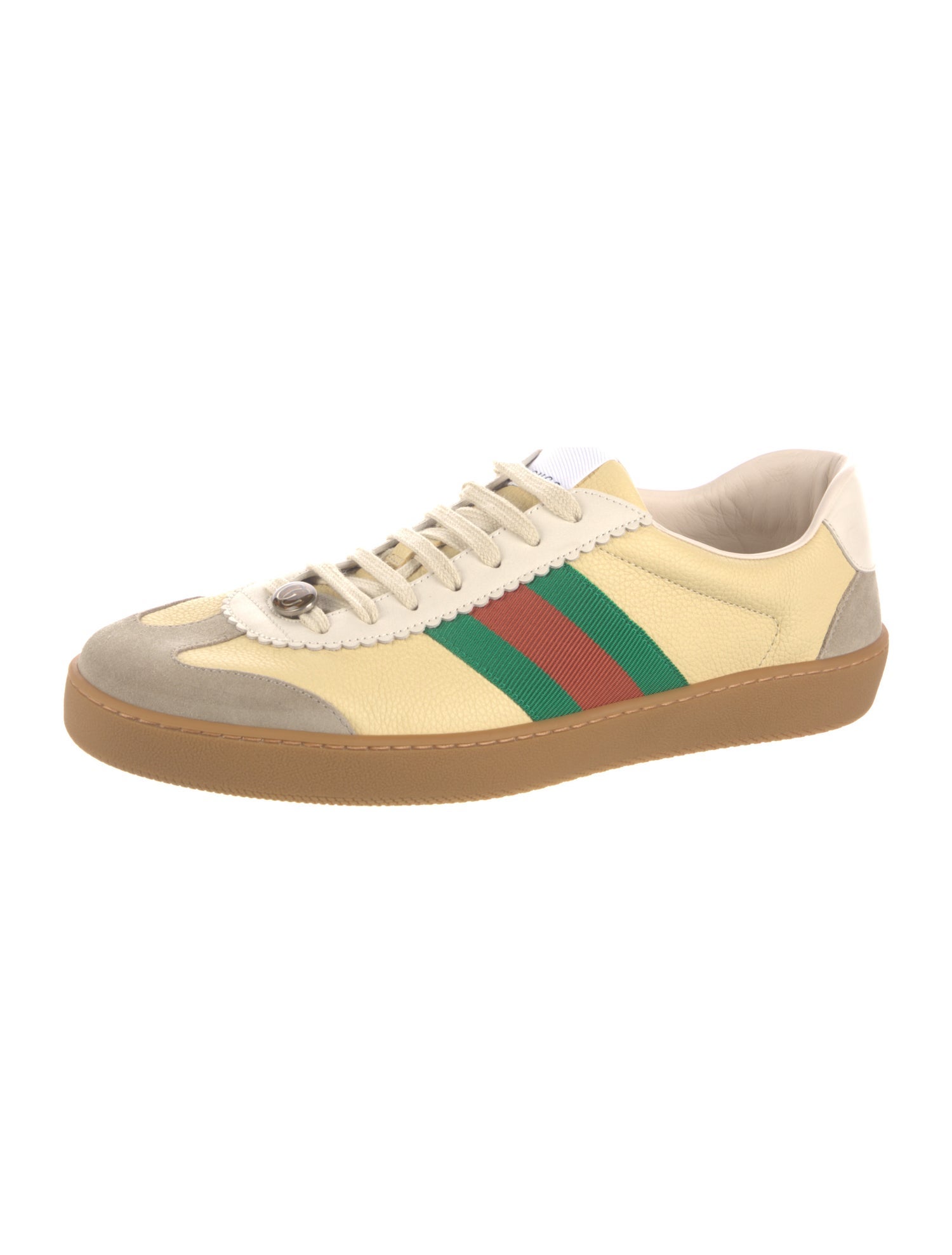 Gucci GG Logo Leather Sneakers