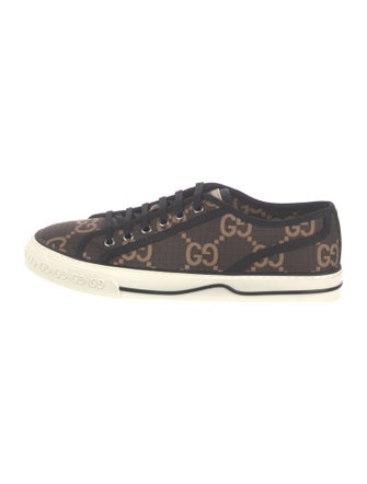 Gucci Canvas Printed Sneakers