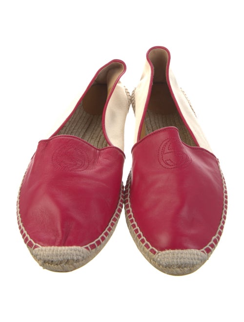 Gucci Interlocking G Logo Canvas Espadrilles