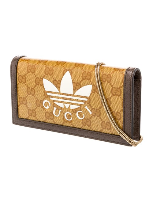 Gucci x Adidas GG Crystal Wallet on Chain Mini