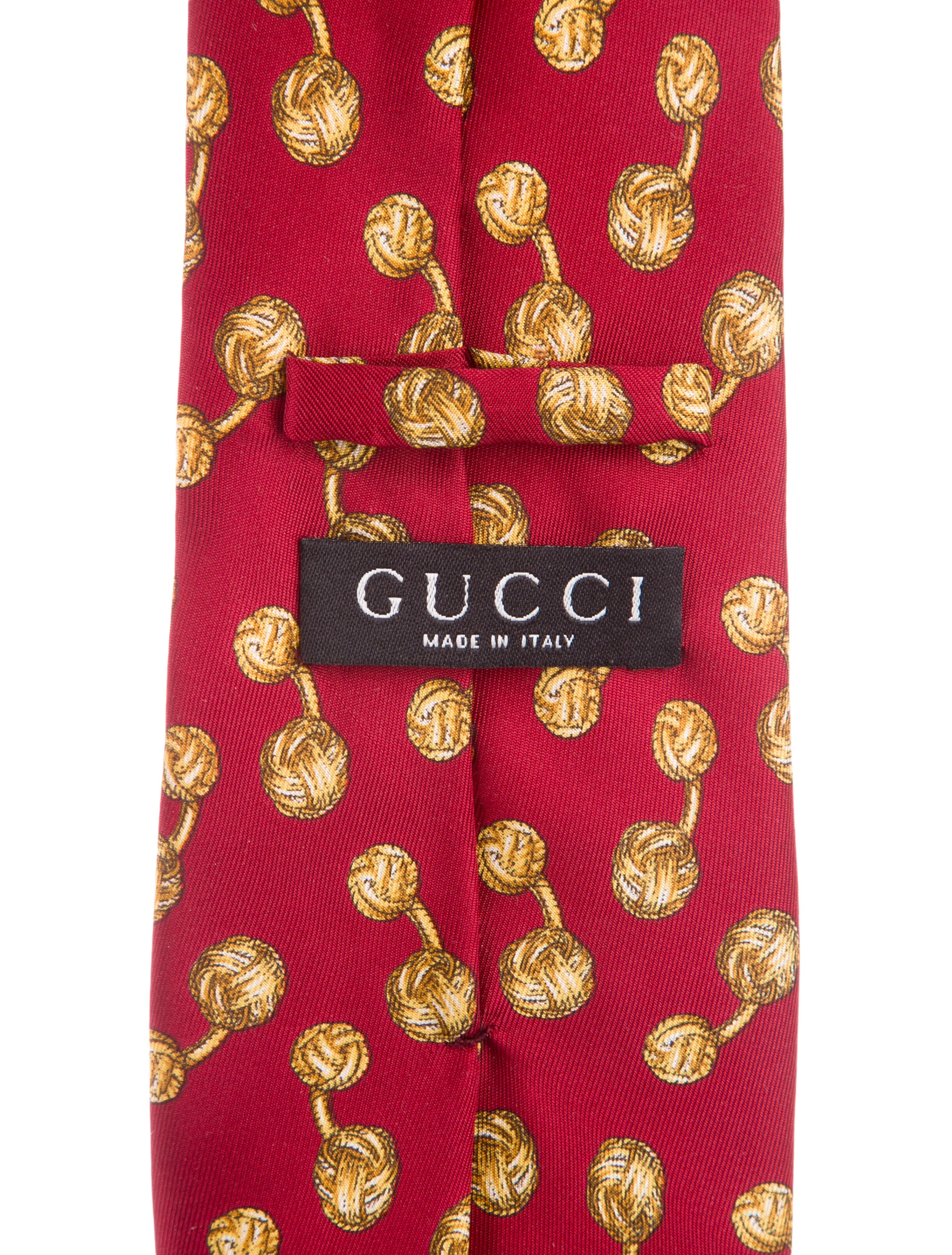 Gucci Gucci Patterned Silk Tie