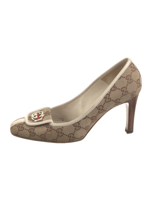 Gucci GG Canvas Canvas Pumps