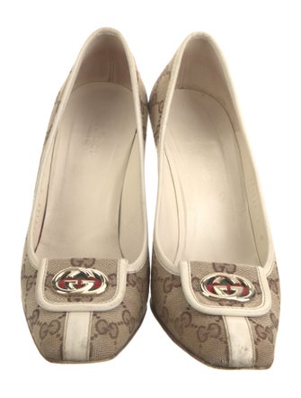 Gucci GG Canvas Canvas Pumps