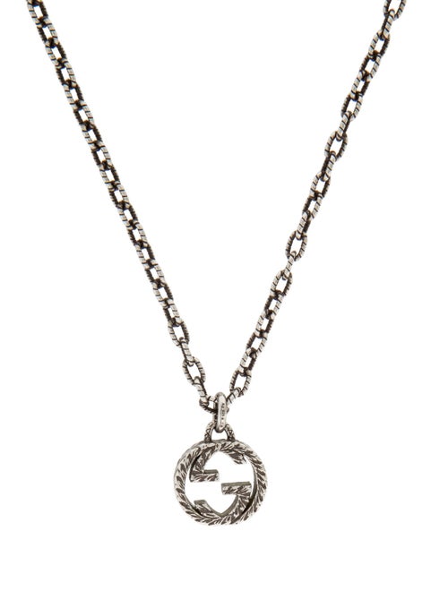 Gucci Interlocking G Pendant Necklace
