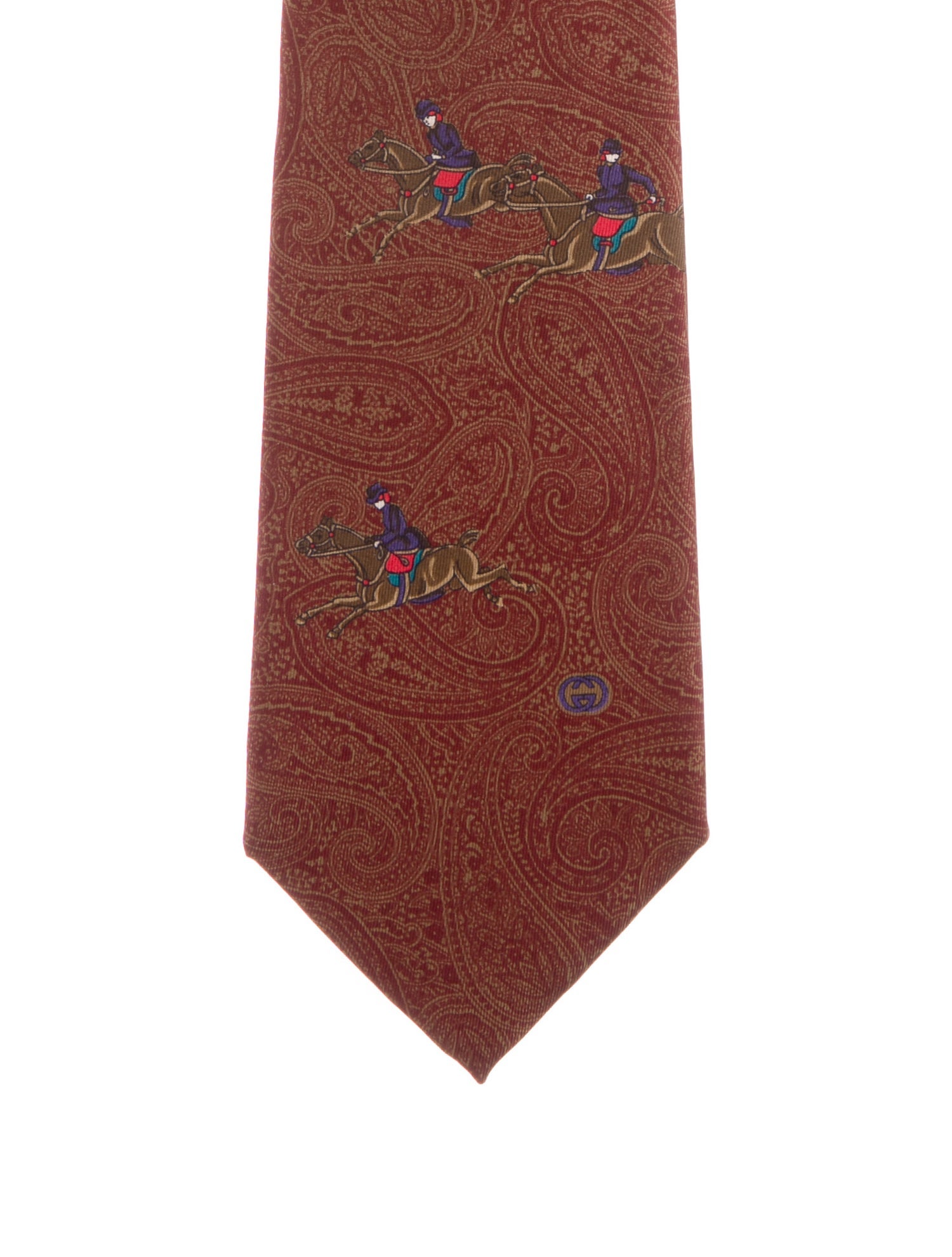 Gucci Gucci Patterned Silk Tie