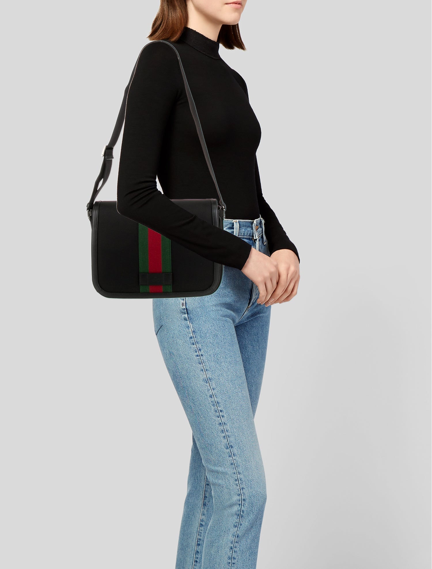 Gucci Web Shoulder Bag