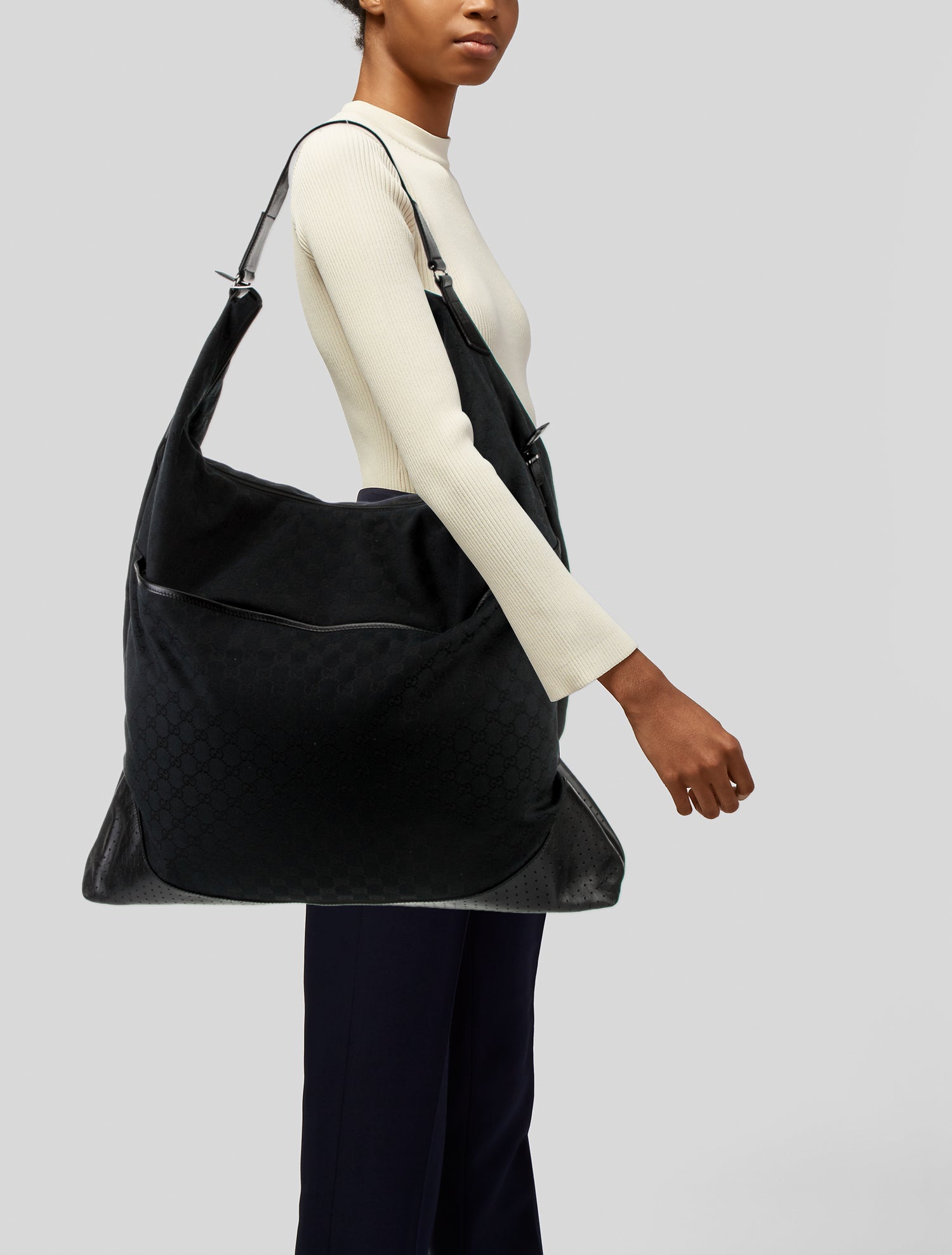 Gucci GG Canvas Hobo