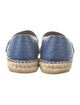 Gucci Microguccissima Pattern Leather Espadrilles