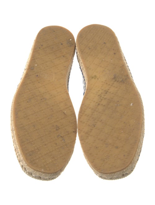 Gucci Microguccissima Pattern Leather Espadrilles