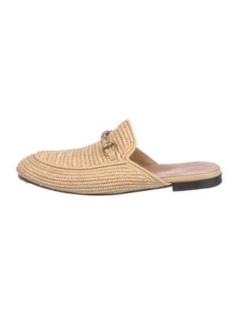 Gucci Straw Espadrilles