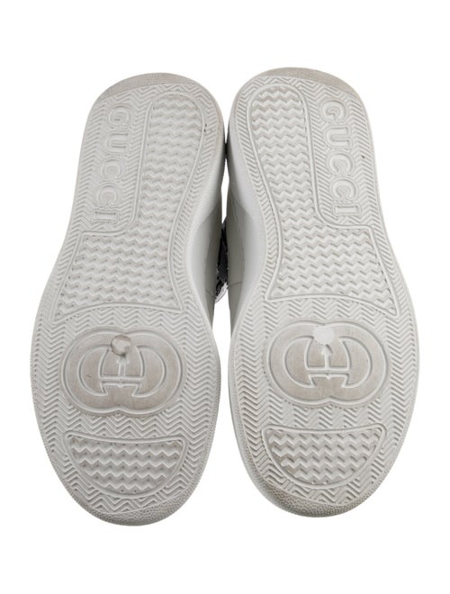 Gucci Leather Printed Sock Boots