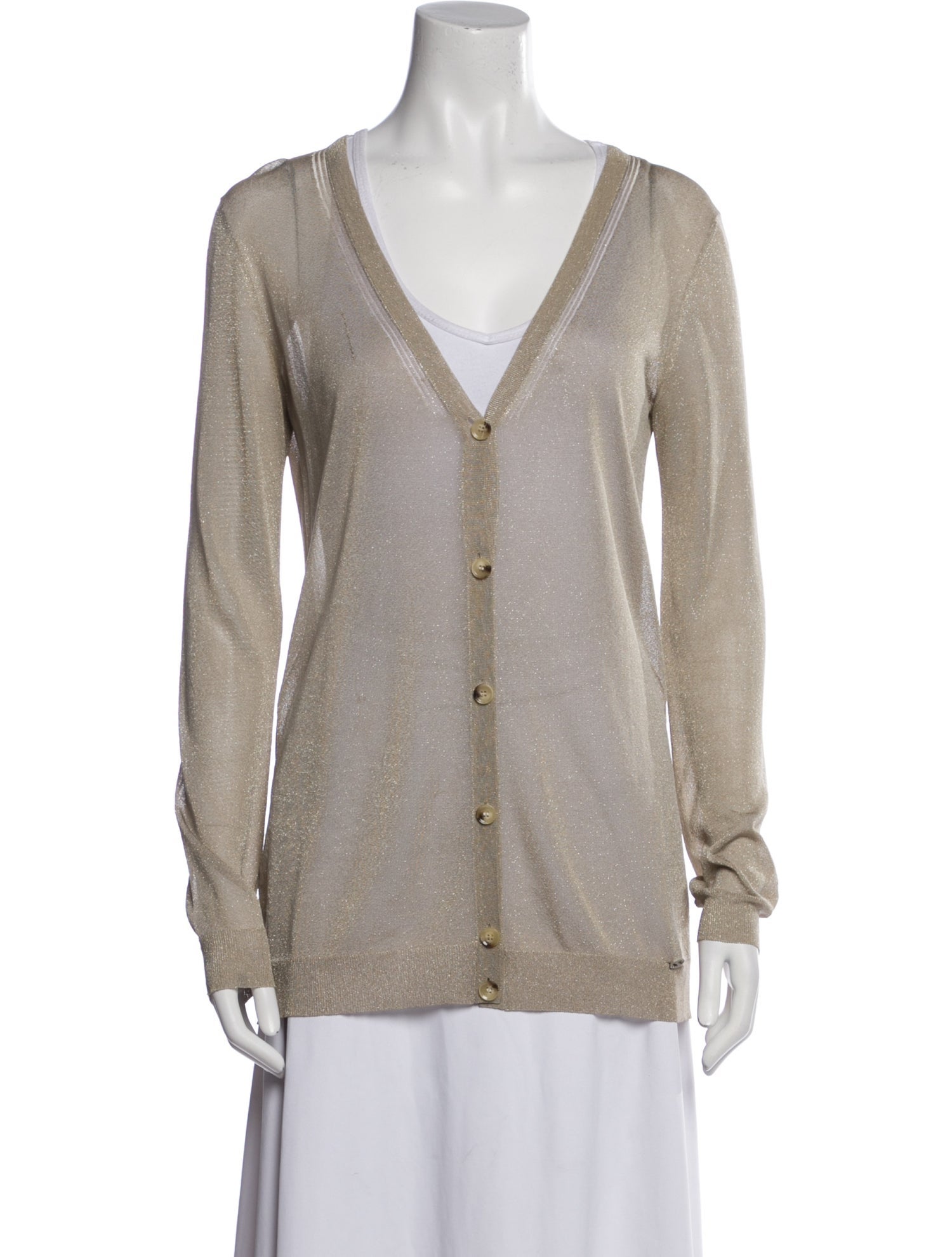 Gucci V-Neck Long Sleeve Tunic
