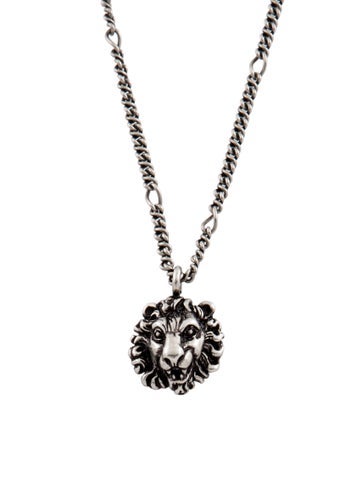 Gucci Pendant Necklace Lion Head