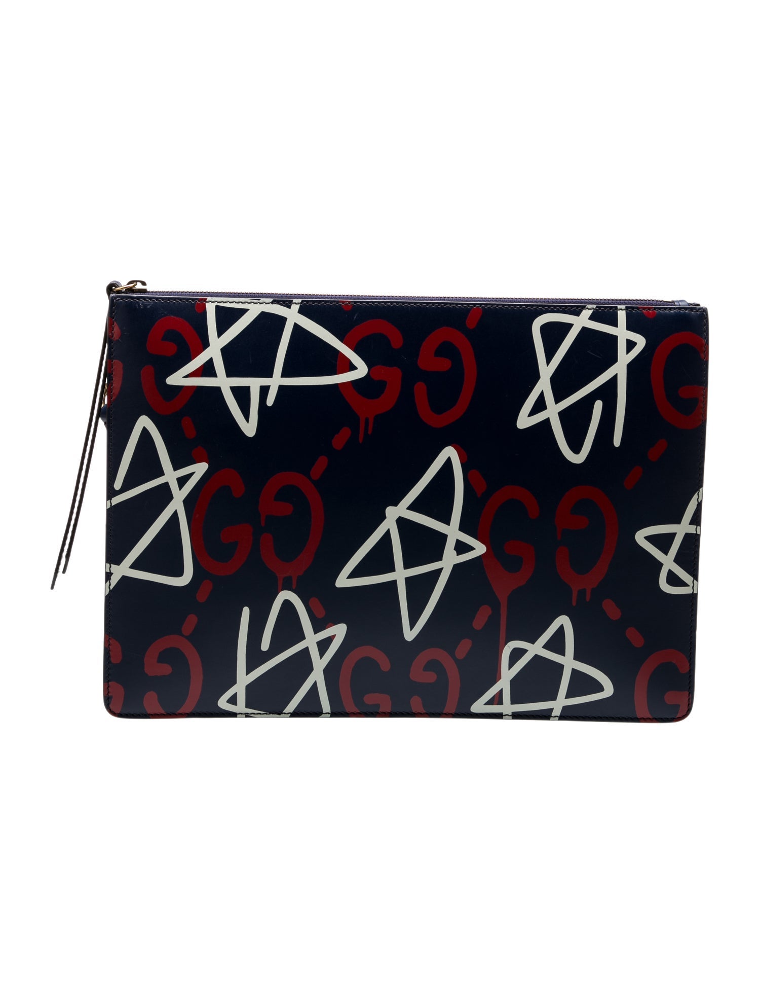 Gucci Calfskin GG Ghost Pouch