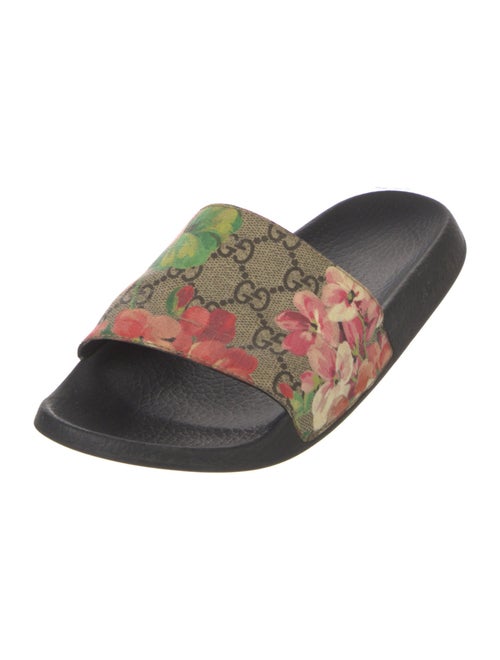 Gucci Blooms Print Slides