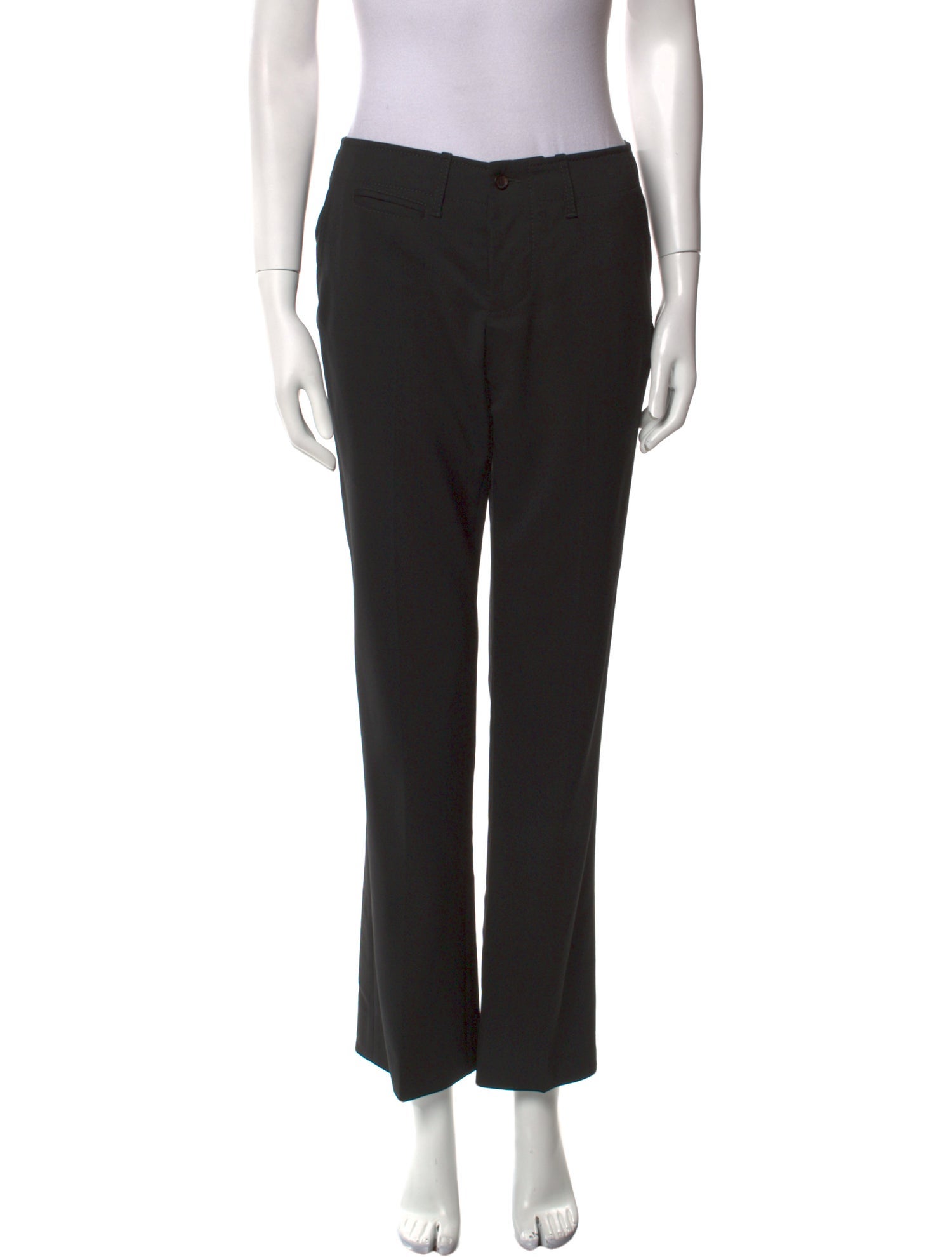 Gucci Wool Straight Leg Pants