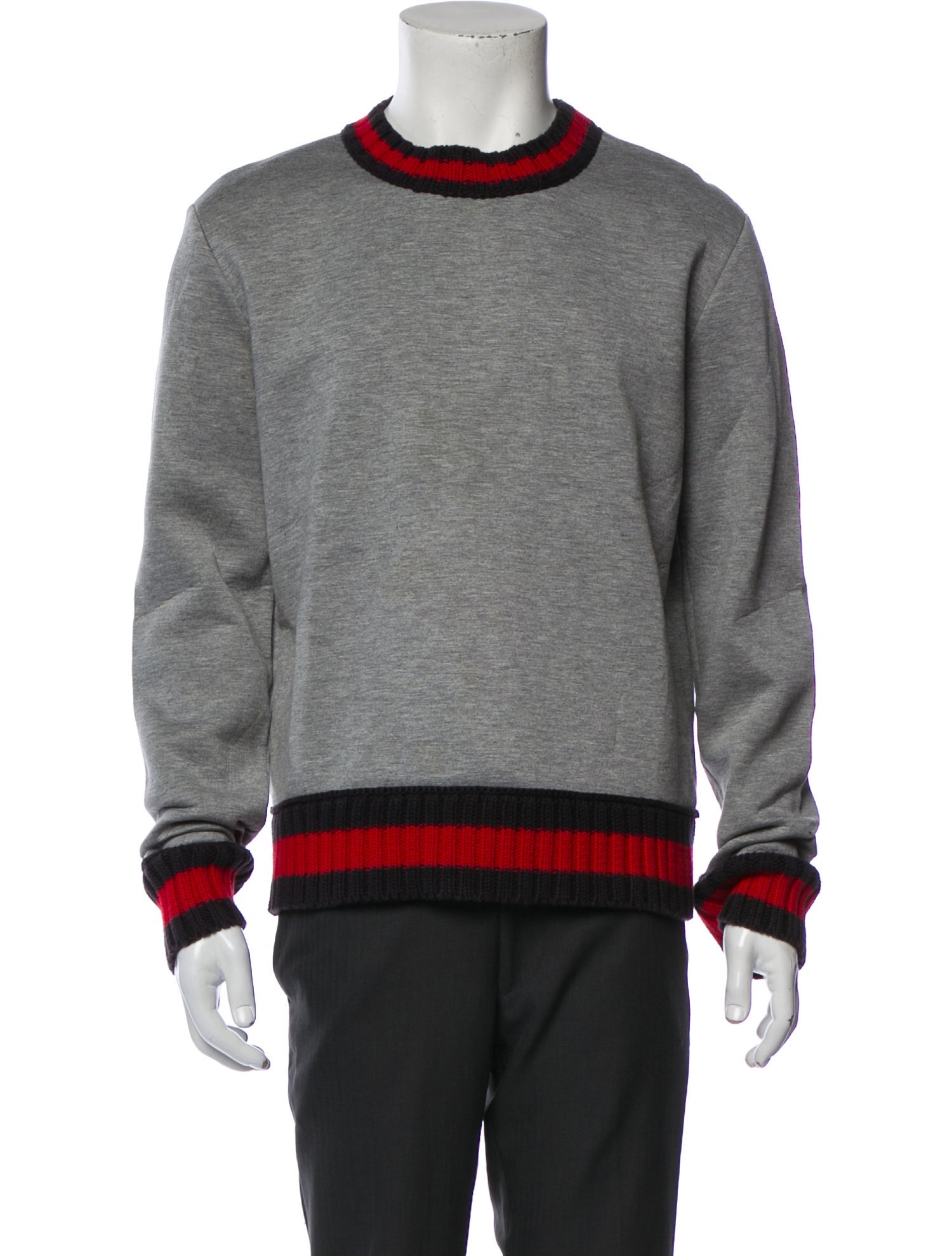 Gucci Sylvie Web Accent Crew Neck Sweatshirt
