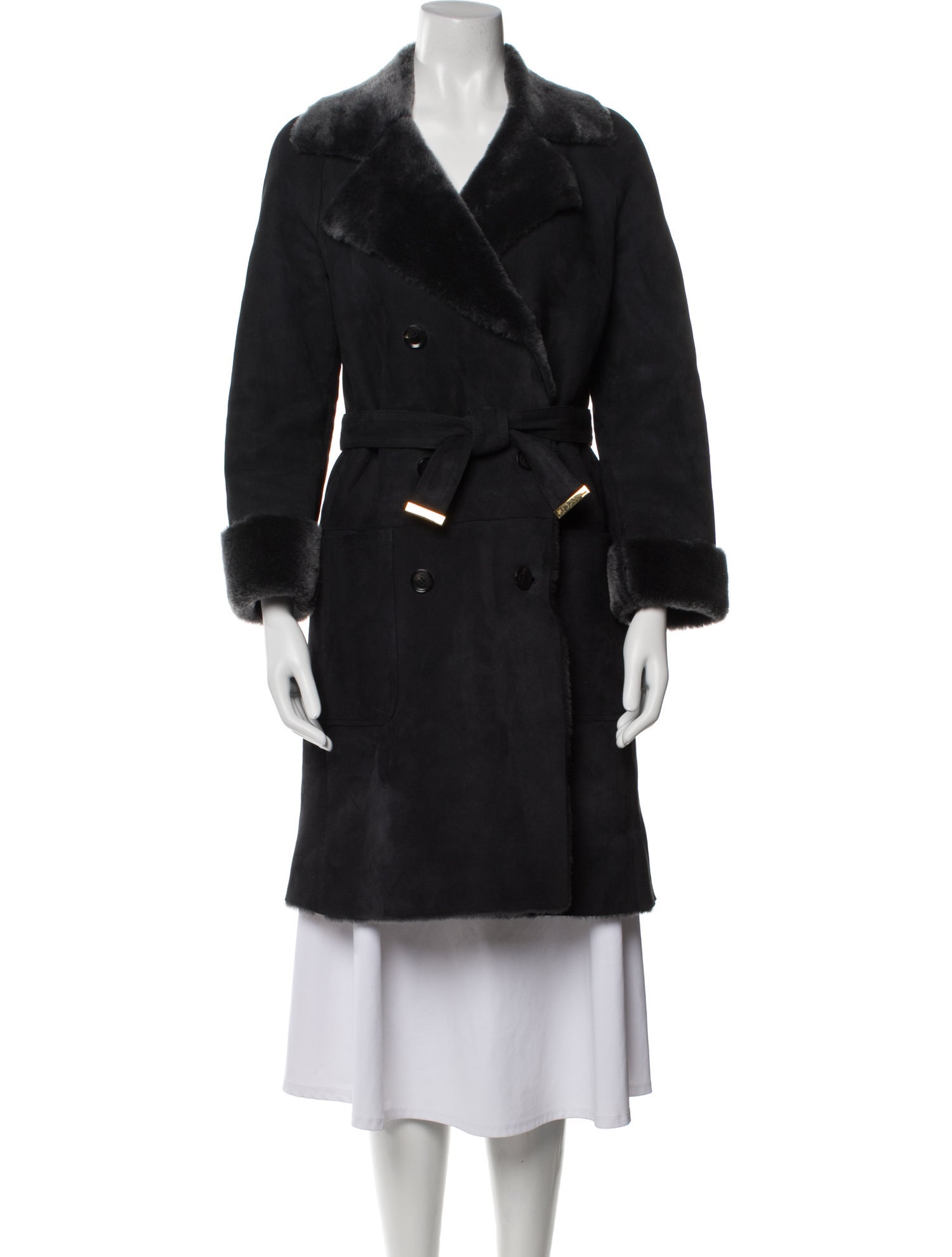 Gucci Shearling Fur Coat