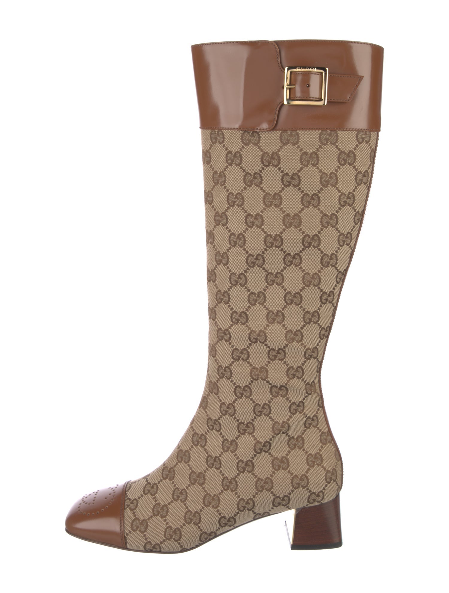 Gucci GG Canvas Canvas Boots