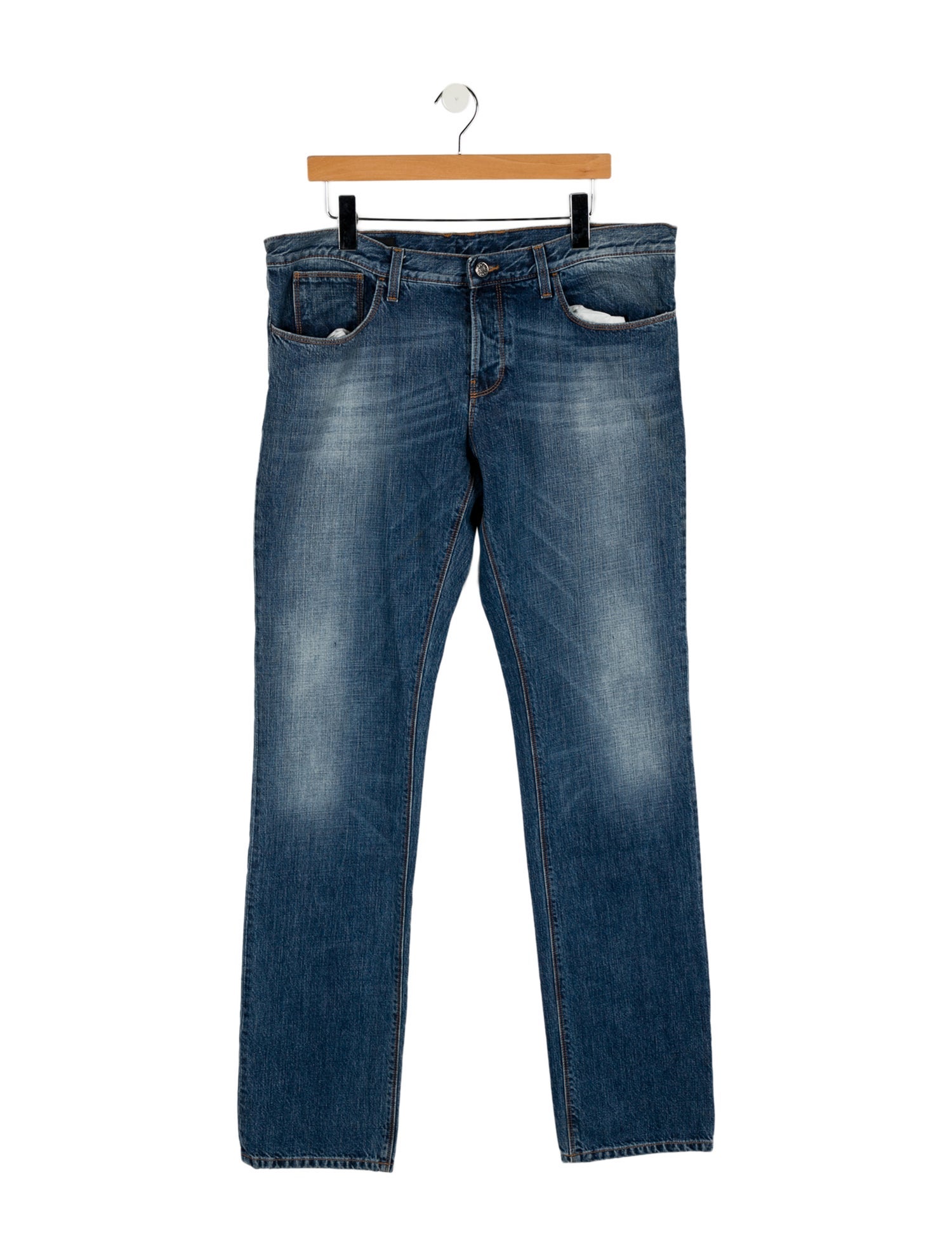 Gucci Web Accent Slim Fit Jeans