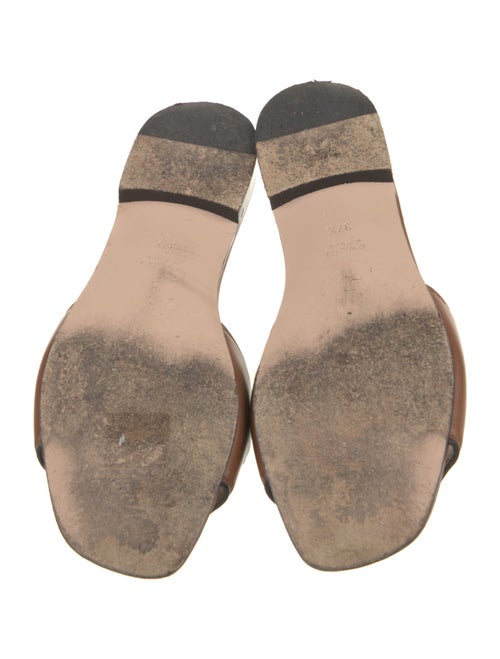 Gucci Interlocking G Logo Leather Slides