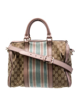 Gucci GG Canvas Boston Medium