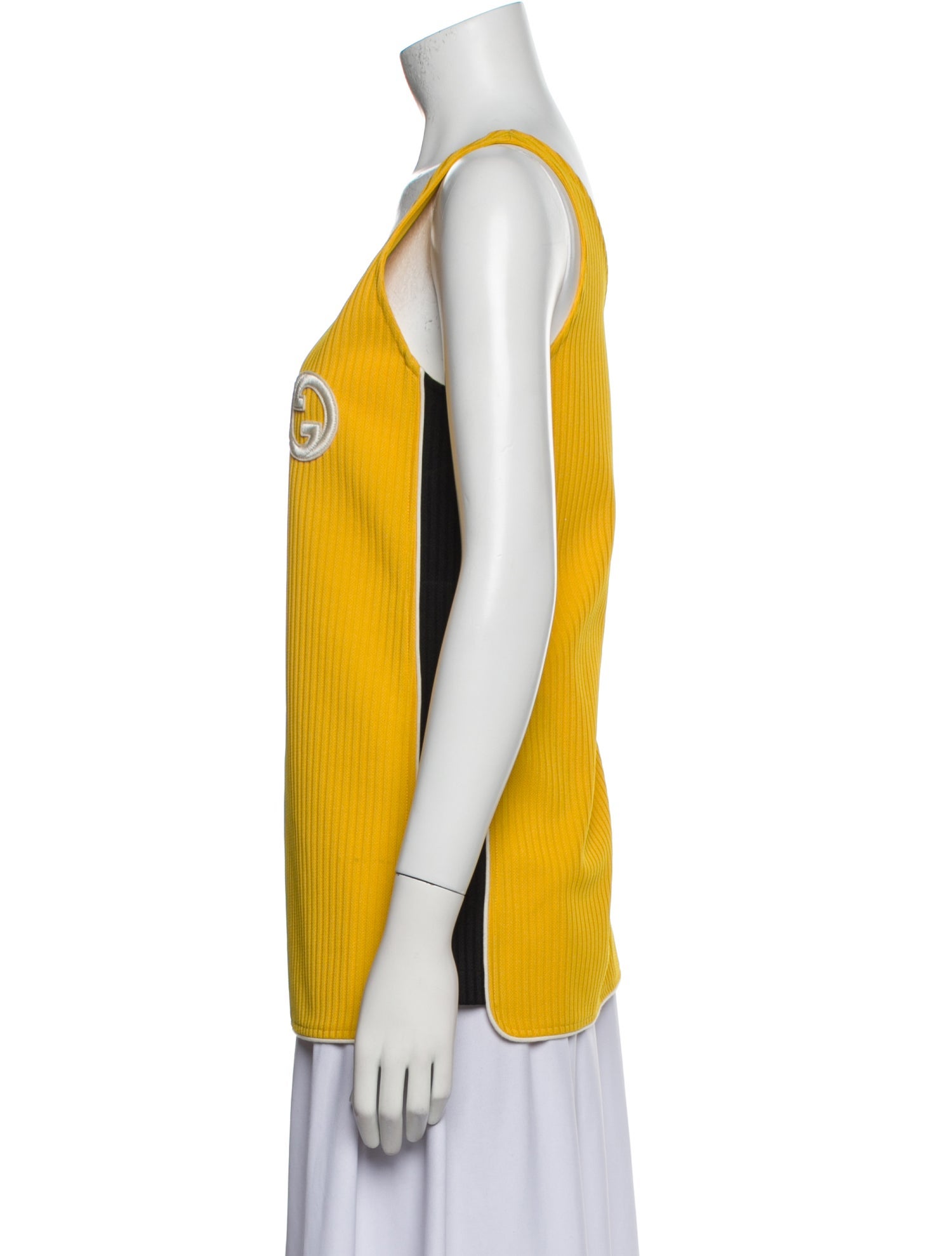 Gucci Graphic Print Scoop Neck Tunic