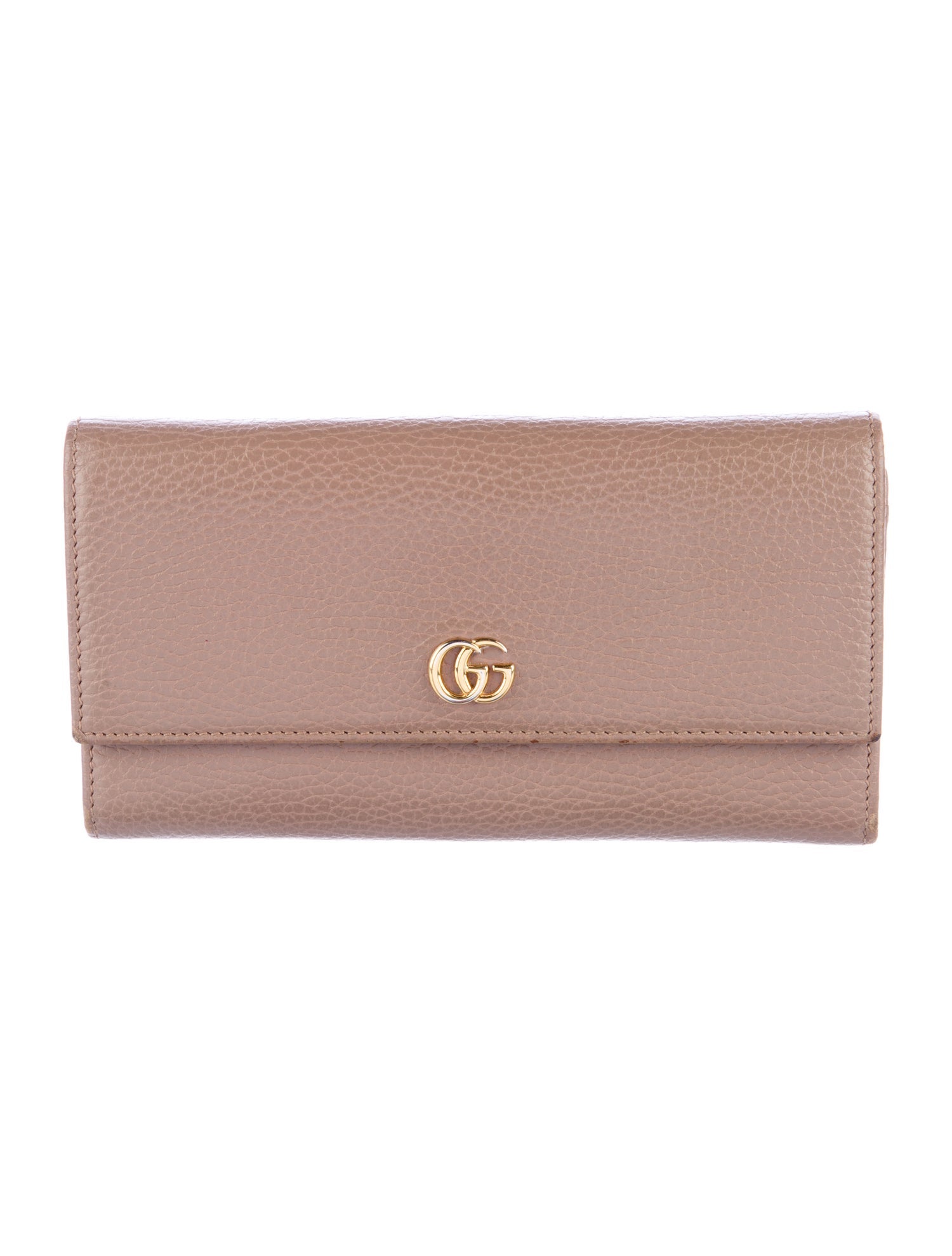 Gucci Marmont Double G Logo Continental Wallet