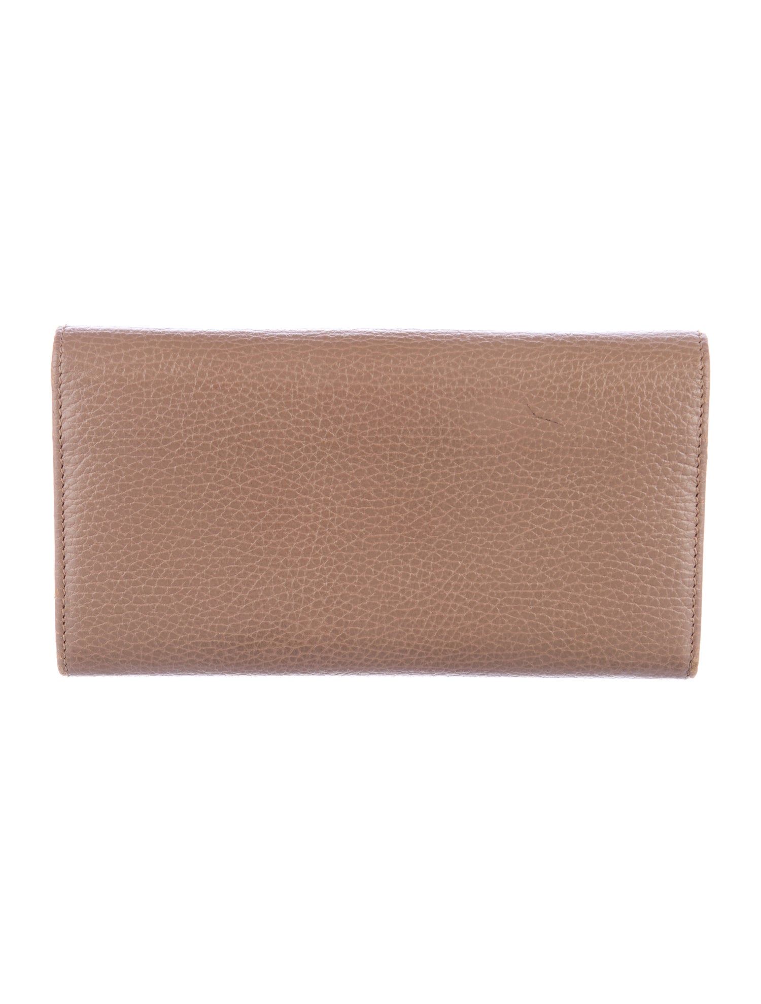 Gucci Marmont Double G Logo Continental Wallet