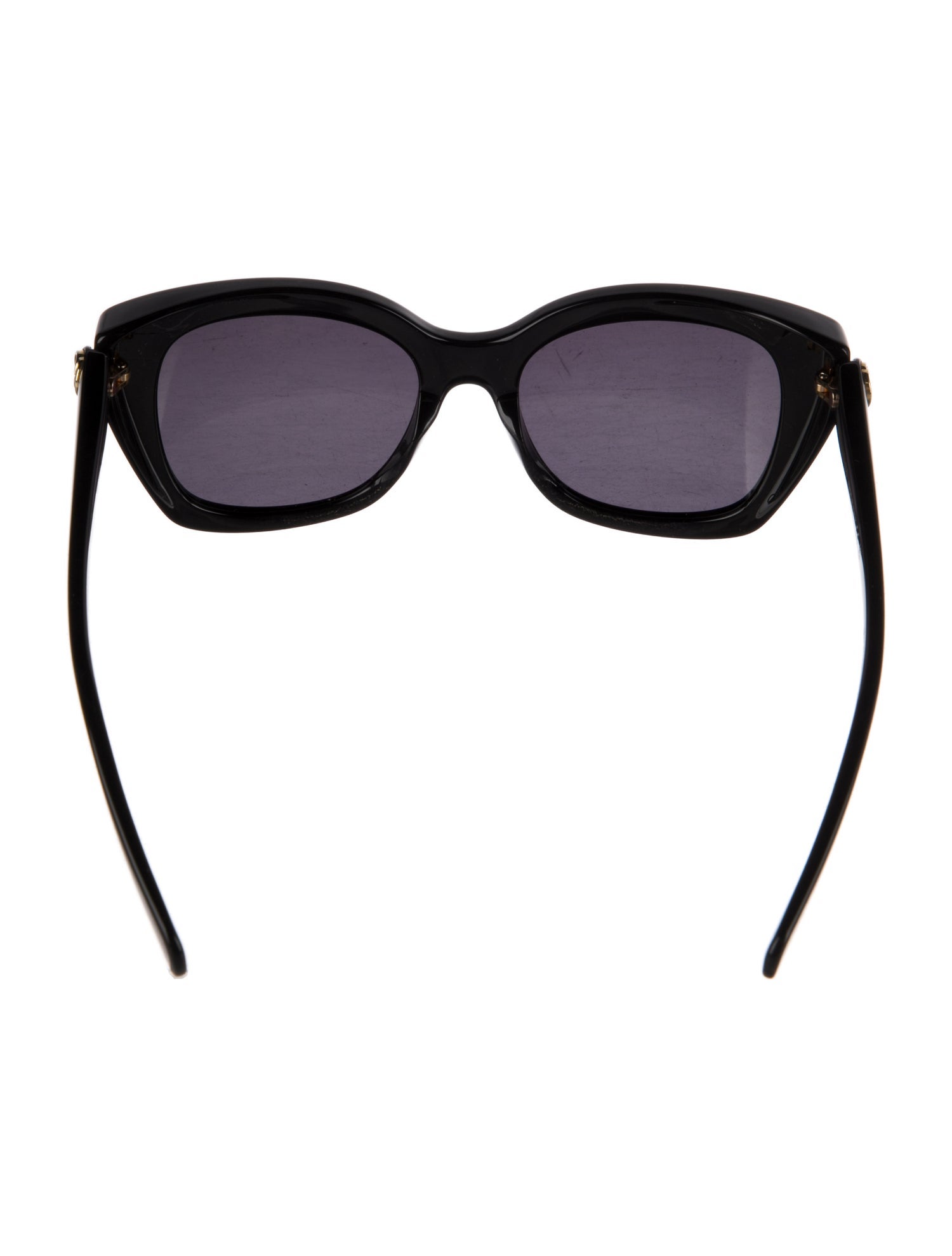Gucci Web Accent Square Sunglasses