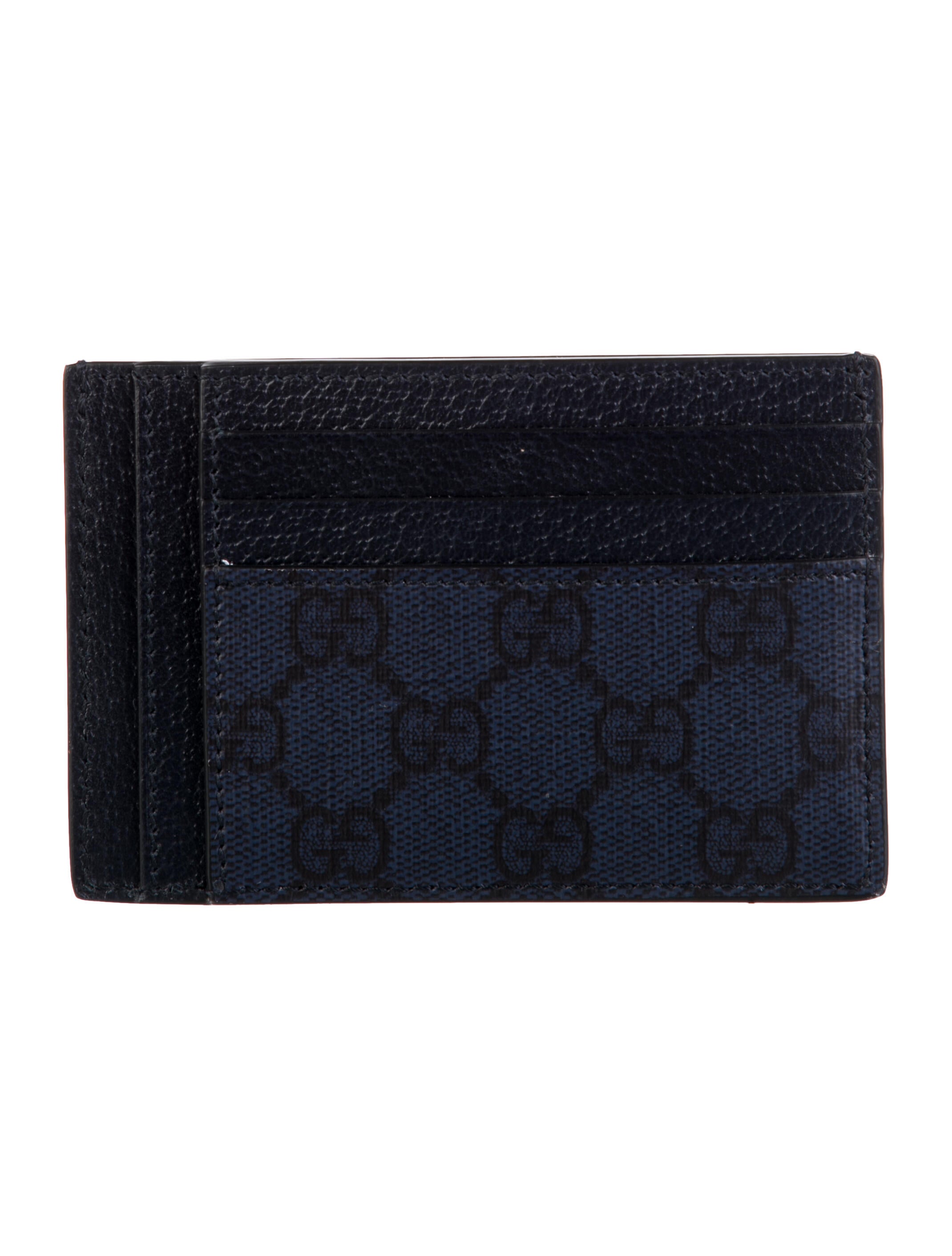 Gucci GG Supreme Leather Card Holder
