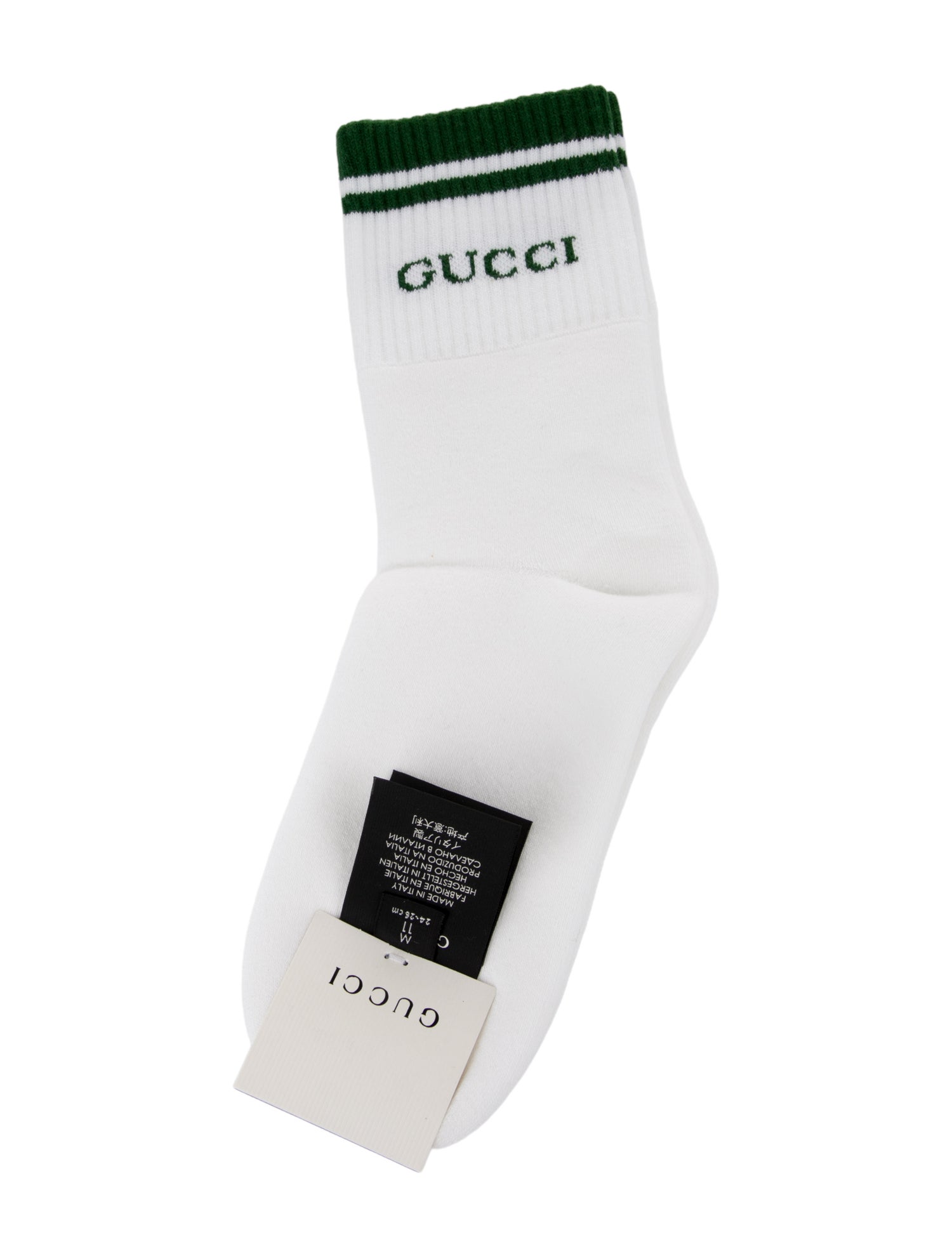 Gucci Logo Striped Socks