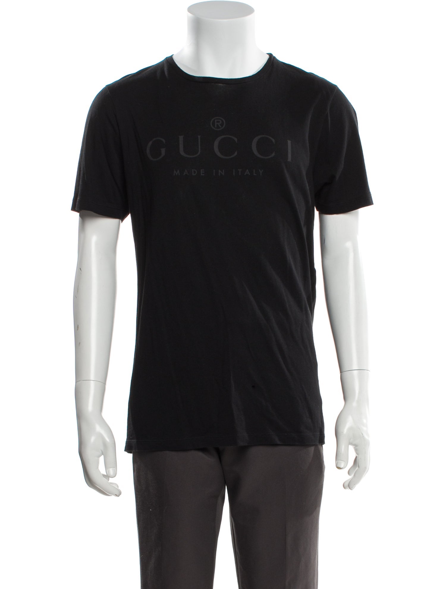 Gucci Signature Logo Graphic Print T-Shirt