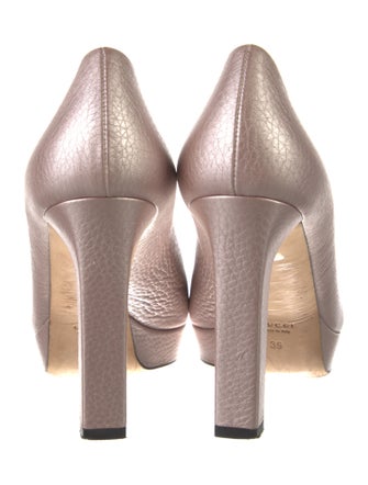 Gucci 1955 Horsebit Accent Leather Pumps