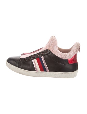 Gucci Sneakers Leather Printed 7.5