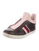 Gucci Leather Printed Sneakers