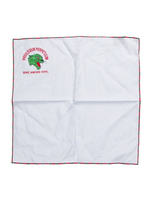 Gucci Patterned Pocket Square