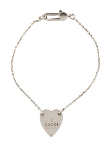 Gucci Station Trademark Heart Bracelet 18