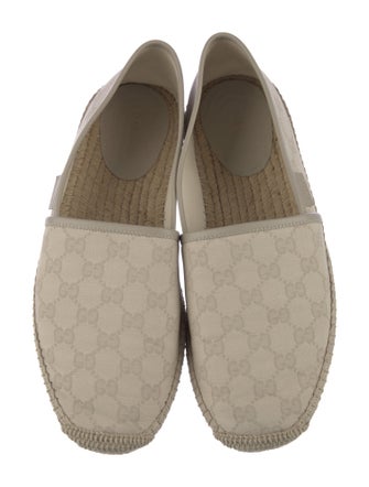 Gucci GG Logo Canvas Espadrilles
