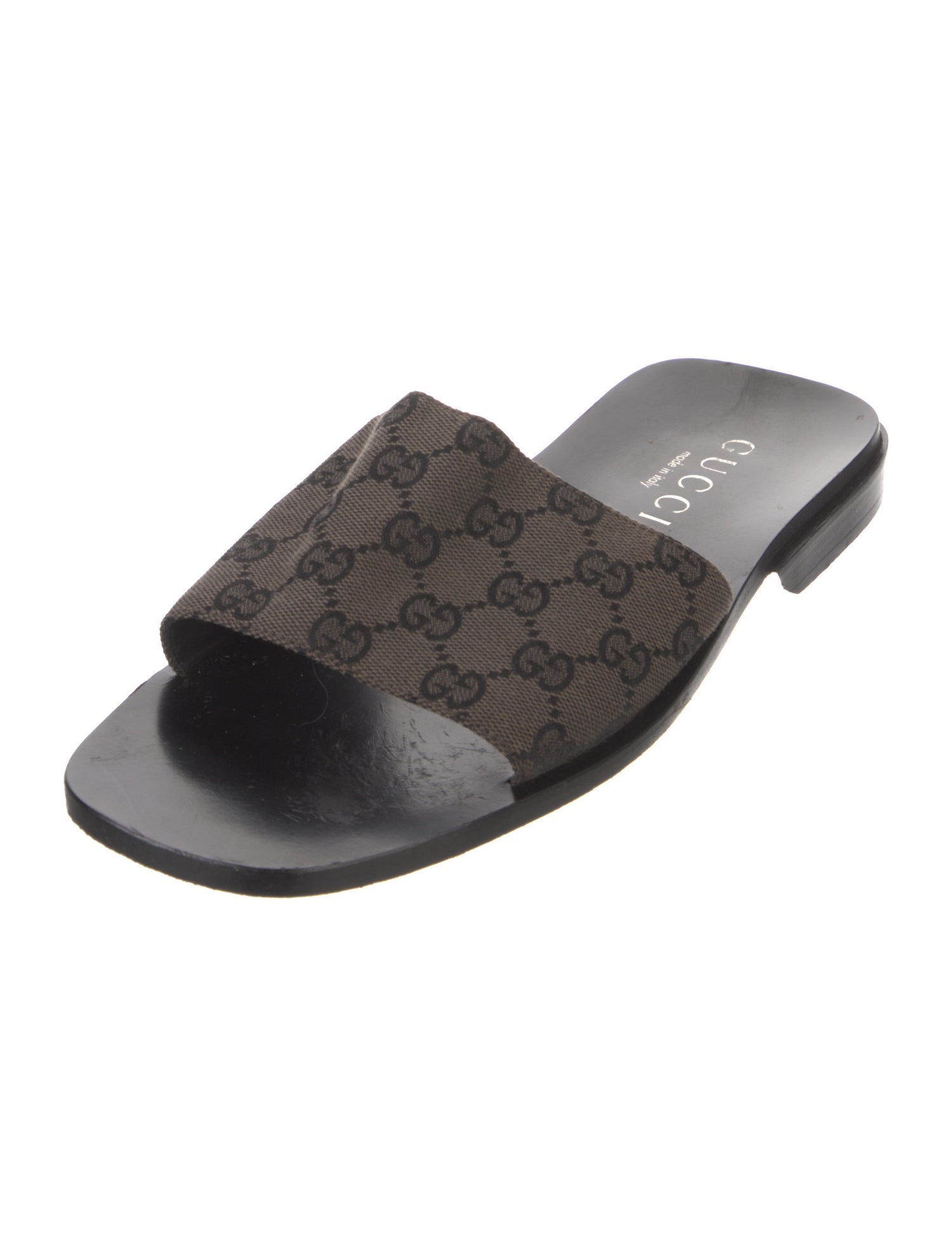 Gucci GG Canvas Canvas Slides