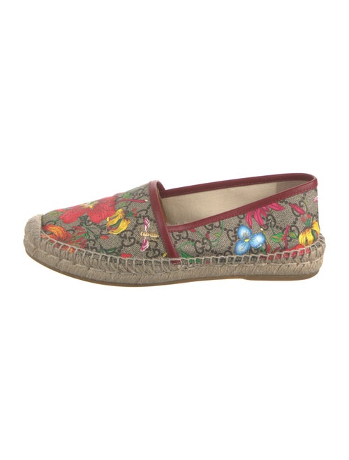 Gucci Flora Print Espadrilles