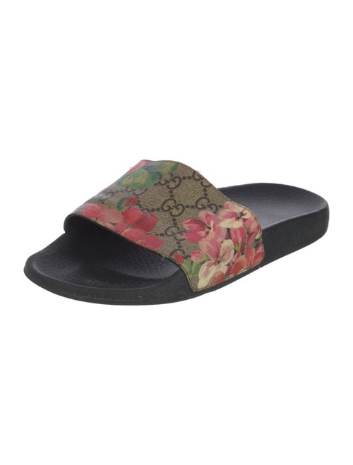Gucci Flora Print Slides