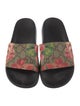 Gucci Flora Print Slides