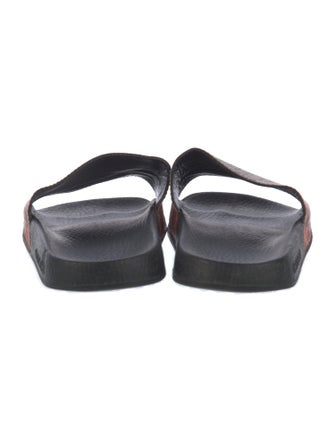 Gucci Flora Print Slides